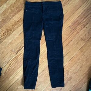 Loft modern ankle skinny black 0 petite